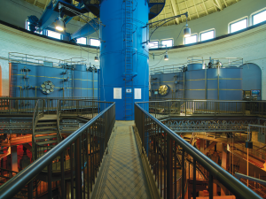 water-pumping steam engine